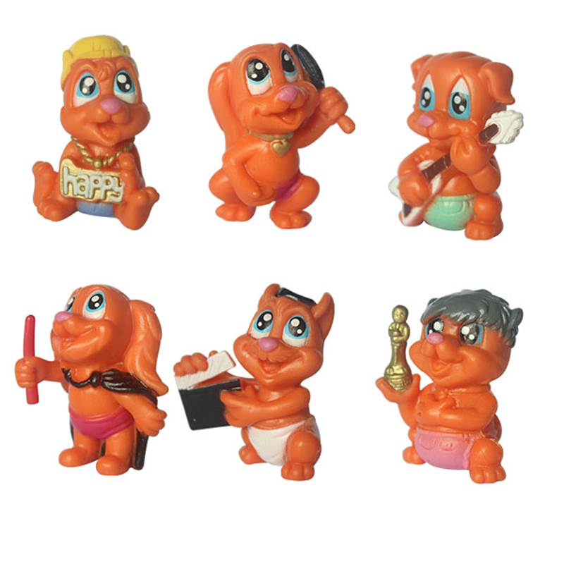 Factory Price Fragrance Toys - WJ3001-WJ3034 Cute Mini Diaper Dog Figure Toys – Weijun