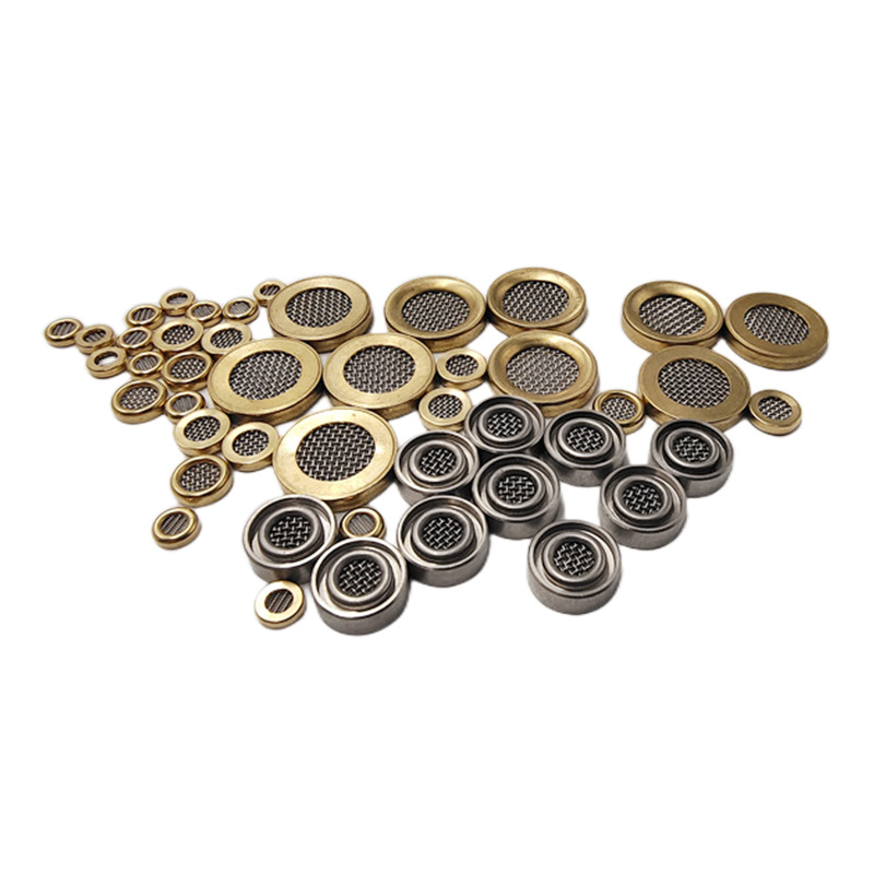 High quality copper edge filter disc for hydraulic oil pressure reducing valve of excavator