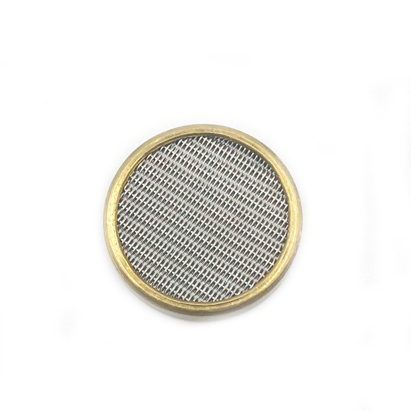 High quality copper edge filter disc for hydraulic oil pressure reducing valve of excavator