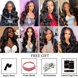 Wholesale Price Body Wave Lace Front Wig Pre Plucked Human Hair Wigs