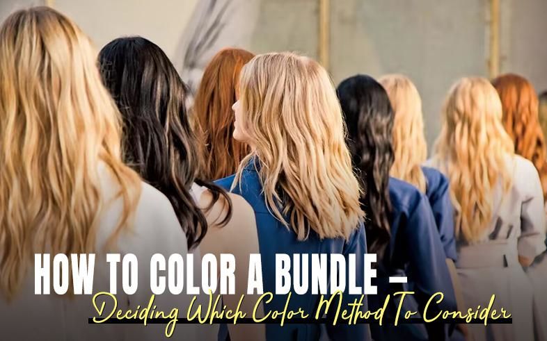 How to color a bundle – deciding which color method to consider