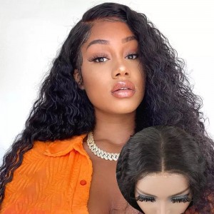 High reputation Natural Hair Wigs - Water Wave Wear And Go Glueless 13X4 HD Lace Front Wig – Weiken