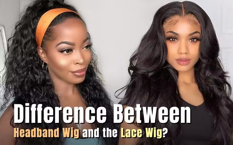 Difference Between  Headband Wig and the Lace Wig?
