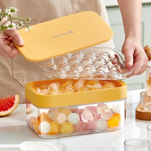 China Wholesale Silicone Cake Molds Factories - Customize Mini Ice Ball Mold Silicone Ice Cube Ball Tray  – Weishun
