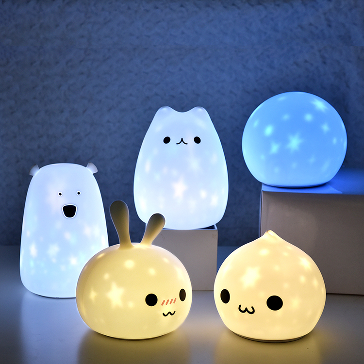 China Wholesale Silicone Ziplock Bag Suppliers - Portable Silicone Night Light Projector Starry Night Light for Kids – Weishun