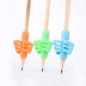 Proffessional Tool Silicone Pencil Grips for Help People Correct Handwriting Way