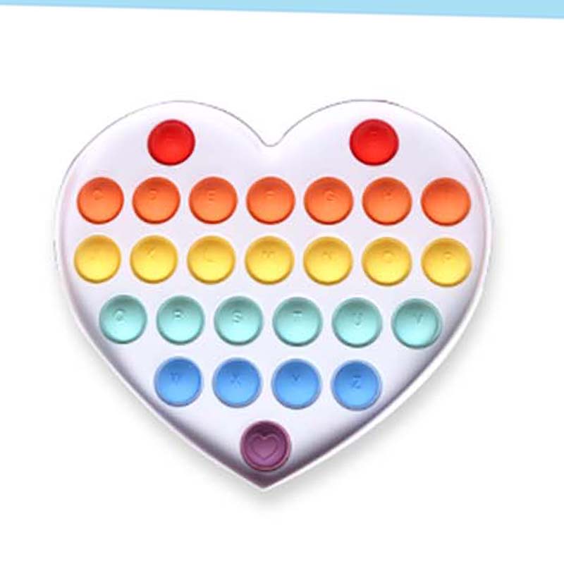 China Wholesale Baby Teething Necklace Suppliers - Toys 2021 Educational Sensory Fidget Toys Tangram Puzzles Push Bubble Sensory Pop Fidget It Toy For Kids and Adults – Weishun