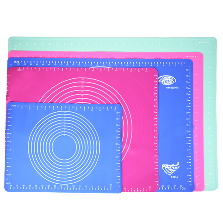 Wholesale Silicone Baking Mat Non Stick Rolling Daugh Mat with Measurements