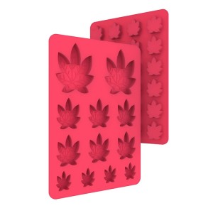 Amazon Top selling gummy leaf Silicone candy mold