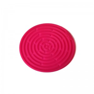  Silicon Rubber Bar Counter Protective Mat Coaster Stylish Drink Water Cup Holder Round Silicone Cup Mat