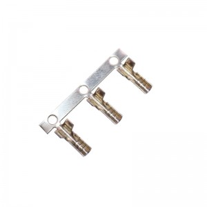 Customizable U-Shaped Tension Wire Buckle Terminal Electrical Crimping Brass Coiled Wire Terminal