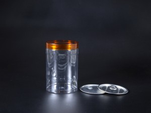 China Wholesale Pet Jar Preform 120mm Suppliers –  Plastic Crystal lid easy to tear lid food jars – Weiya