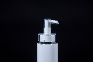 Liquid Soap Pet Plastic Pump Bottle with Cap