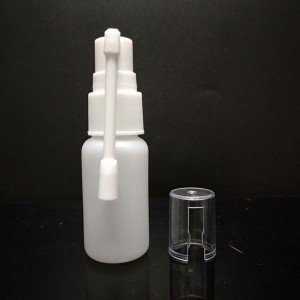 10ml colorful PET Empty Fine Nasal Spray Mist Plastic Bottle, Cosmetic Nose