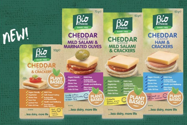 BioCheese has expanded its latest dairy-free snacking range, with the addition of its new plant-based deli slices. 