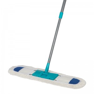 Household Floor Cleaning Commercial Stainless Steel Mop Plate Cotton And Polyester Flat Mop