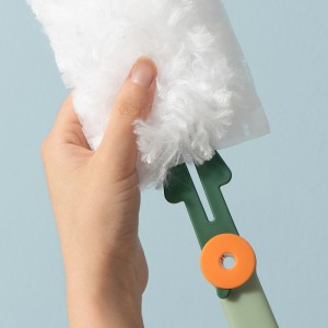 Electrostatic Duster Multi-purpose Cleaning Tool With Non-woven Replace Duster Pad