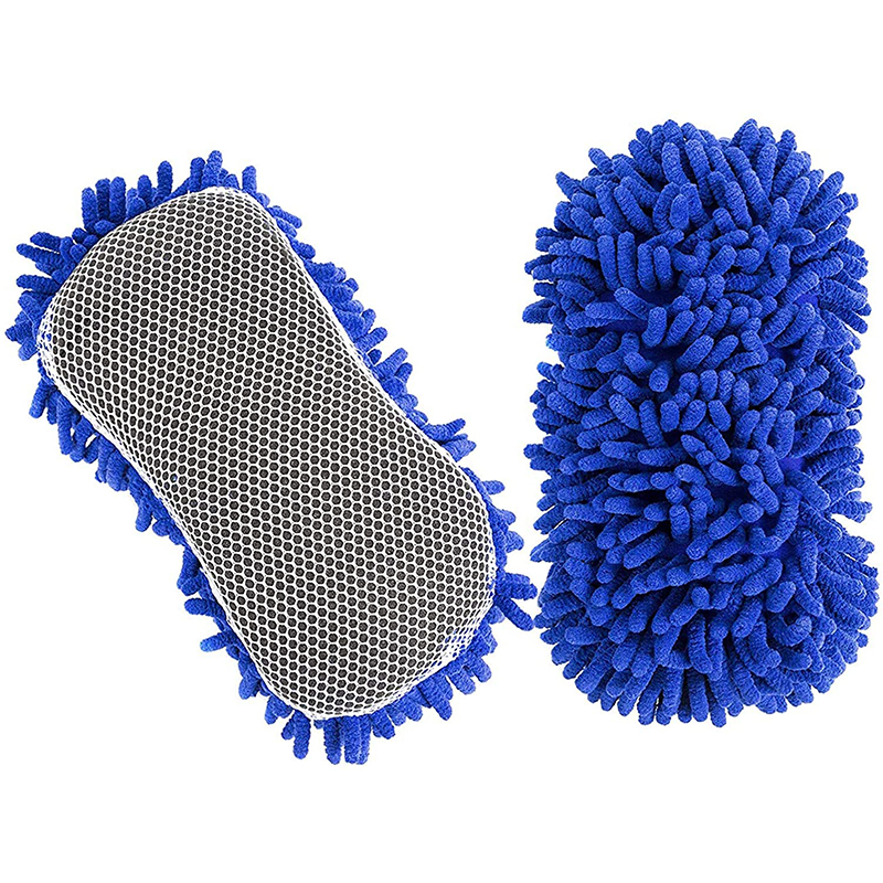 Fast Foaming Strong Cleaning Teddy Bear Car Wash Mitt Chenille