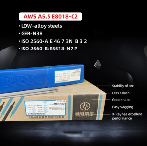 China wholesale Welding Procedure Data Sheet Suppliers - Low-alloy steels Manual electrode E8018-C2 Soldering data – Honest Metal