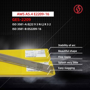China wholesale Stainless Steels E410-16 Weld Fabrication Stuff Factory - Stainless steels Manual electrode E2209-16 Soldering data – Honest Metal