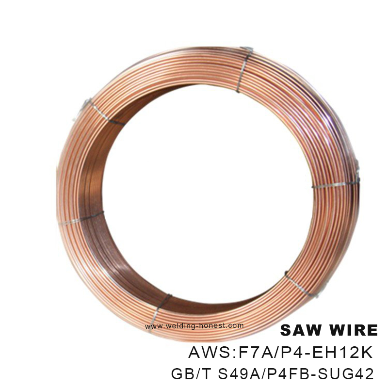 China wholesale Low Carbon Steels Weld Fabrication Materials Factory - High Carbon steels F7A/P4-EH12K SAW welding wire and  welding flux welding jointing – Honest Metal