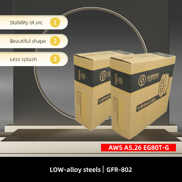 Low-alloy steels Gas-shielded EG80T-G Soldering materials