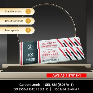 China wholesale Carbon Steels E10015-G Seal Stuff Suppliers - High Carbon steels Manual electrode E7018-1 weld fabrication stuff – Honest Metal