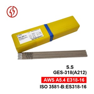 China wholesale Stainless Steels E22019-16 Soldering Jointing Suppliers - Stainless steels Manual electrode E318-16 weld fabrication accessories – Honest Metal
