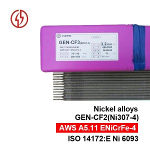 China wholesale Nickel Alloys Ni102 Manual Electrode Welding Makings Suppliers - Nickel alloys Manual electrode ENiCrFe-4 Welding data – Honest Metal