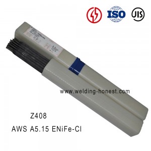 China wholesale Cast Iron A5.15 Welding Accessories Factory - Cast iron  Z308 Manual electrode Welding accessories – Honest Metal