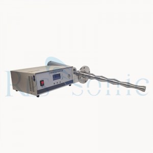 20Khz titanium horn Ultrasonic sonication probe for Ultrasonic liquid degassing