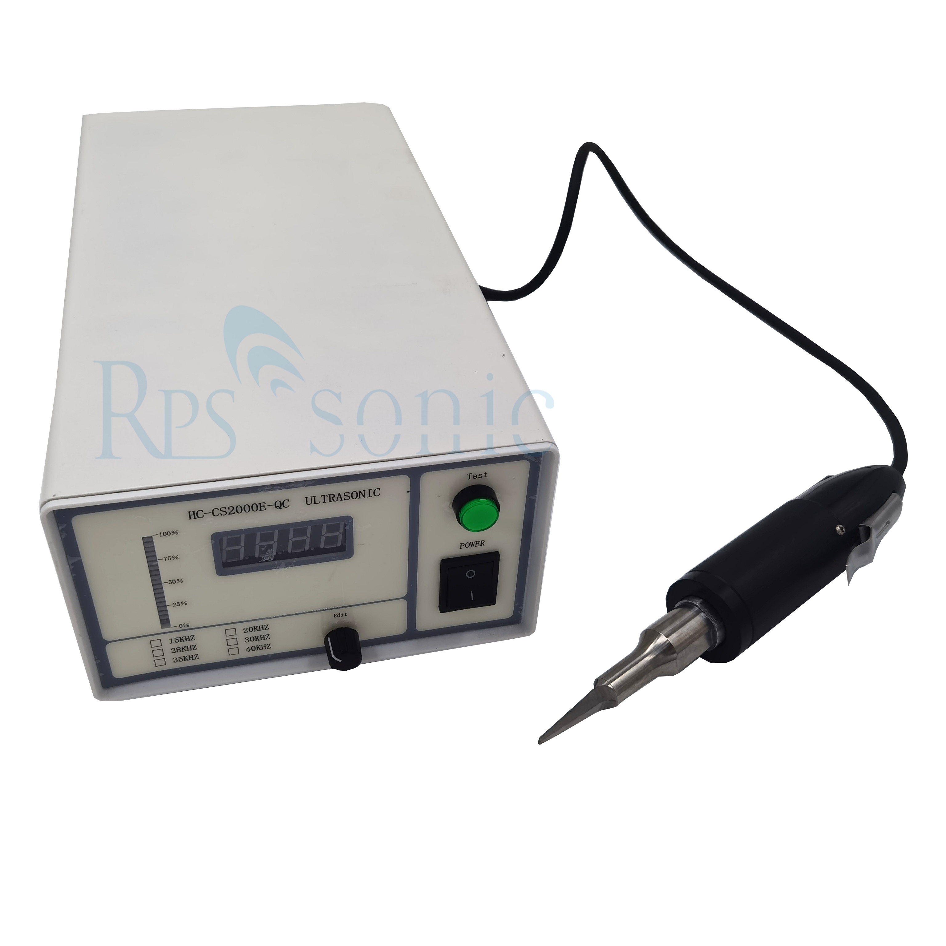 China Portable Ultrasonic Cutter Knife For Cutting Plastic & PE