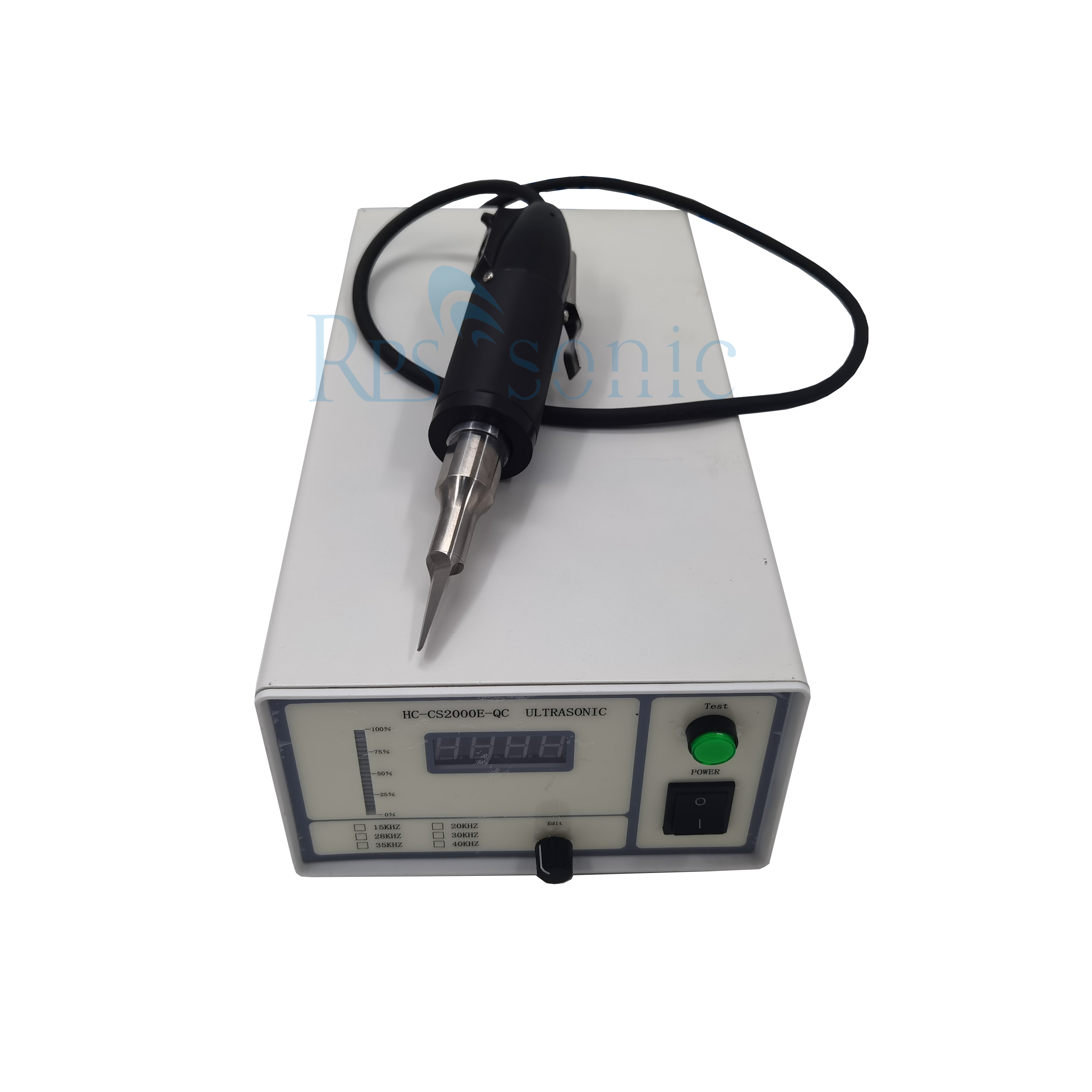 China Portable Replaceable Blade Ultrasonic Cutter Machine For