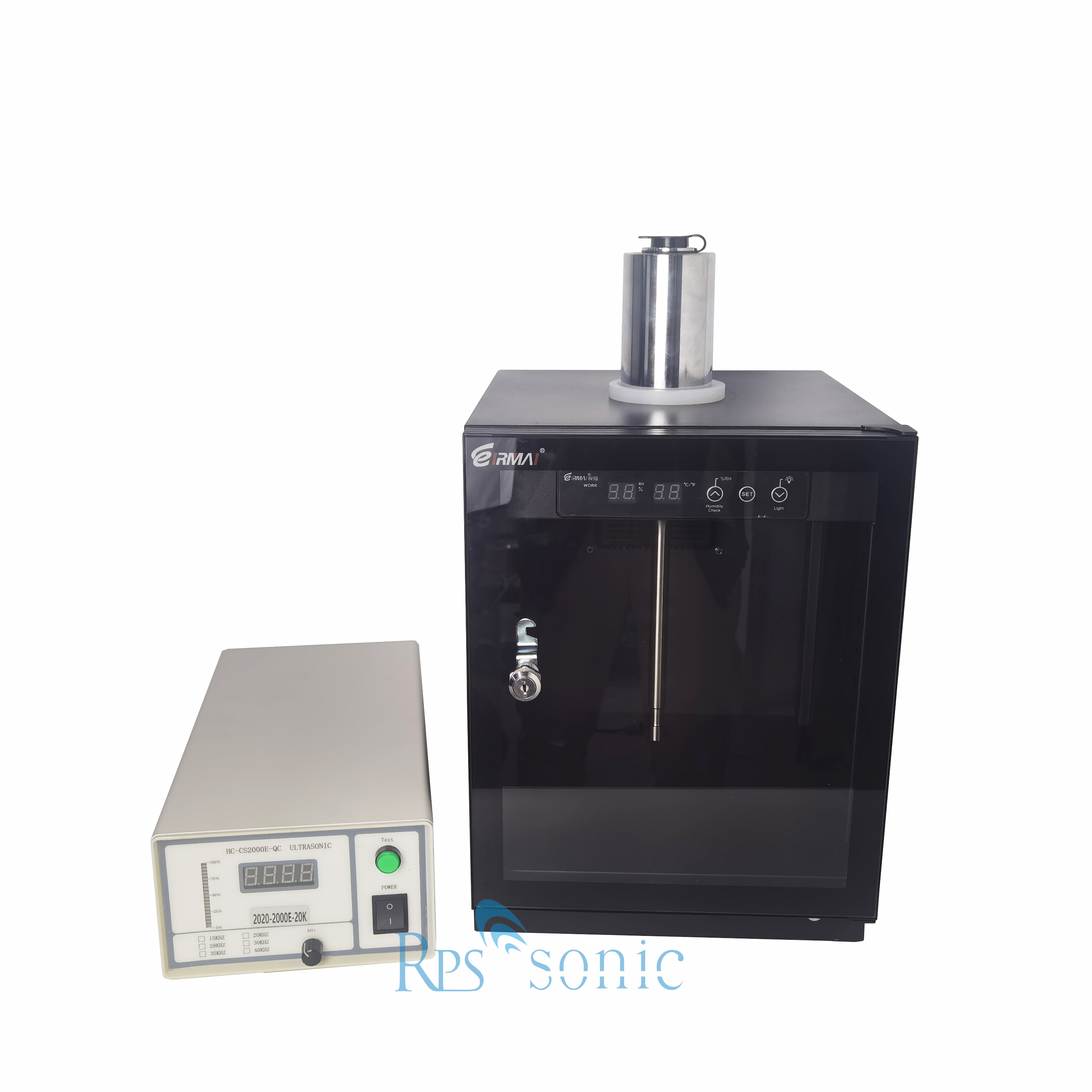 20Khz 1000w Ultrasonic laboratory sonicator with Sound Enclosure for extracting Featured Image