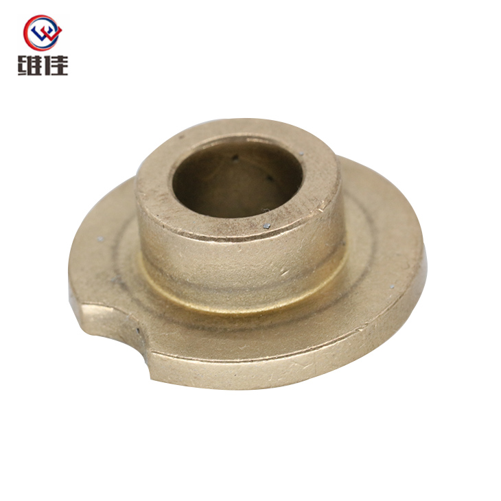 OEM Wholesale Drill Bushings For Sheet Metal - Powder Metallurgy Products Metric Flanged Sleeve Bearing Plastic Made of Copper – Welfine
