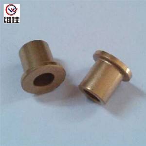 High Quality for Copper Pipe Bushing - bearing CuSn10 Flanged Bearings – Welfine