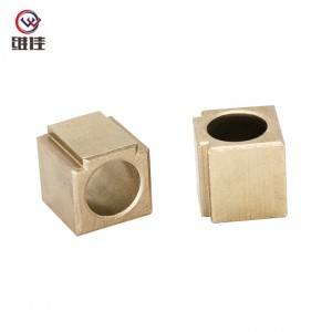 Best Price for Cast Bronze Bushings - Perforated square oiled bearing – Welfine