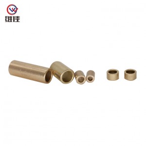 Made in China Powder Metallurgy Parts in  Automobiles Copper Sleeve and Bearings