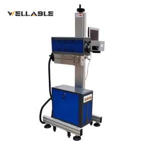 Supply ODM China Hispeed PVC PP Pet PS Nonmetal Material Printing 20W 30W 50W Flying Type CO2 Laser Marking Machine for Plastic Bottles Online Production