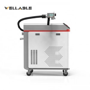 High reputation Monthly Deals Hgtech Laser Top Supplier Discount Price 500W 1000W Dirty Object Surface Laser Cleaning Machine