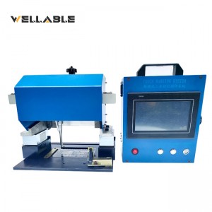 New Arrival China China Rotary DOT Peen Pneumatic Marking Machine for  Flange, Metal Nameplate