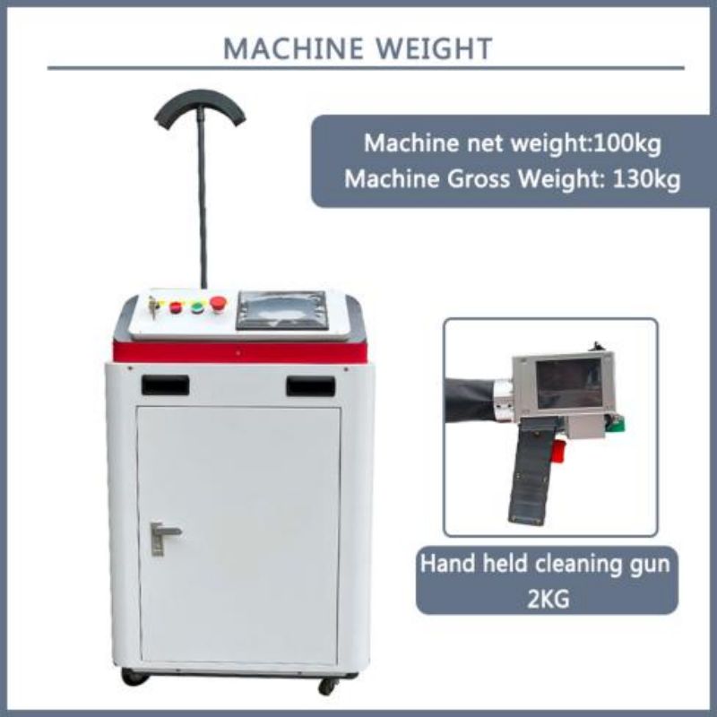 100W laser cleaning machine: efficient, environmentally friendly and multifunctional