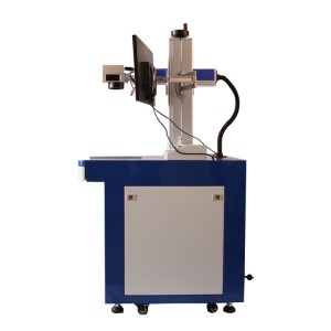desktop fiber laser marking machine with computer