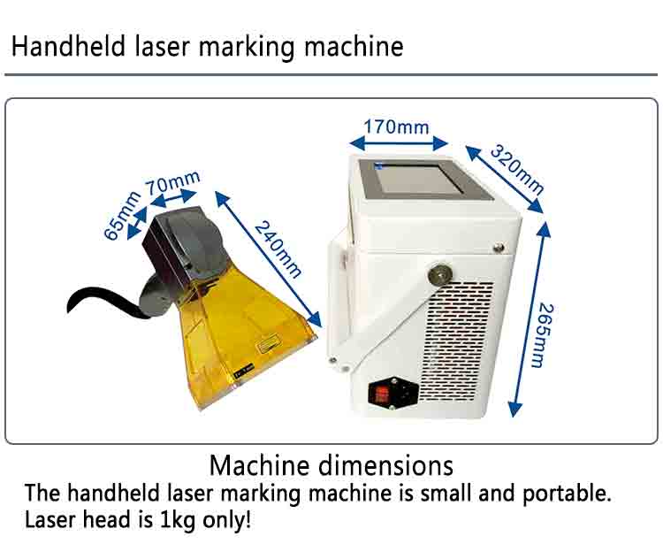 Small metal laser engraver laser marking machine