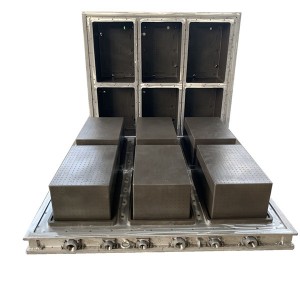 Aluminum EPS mould for foam packaging box production