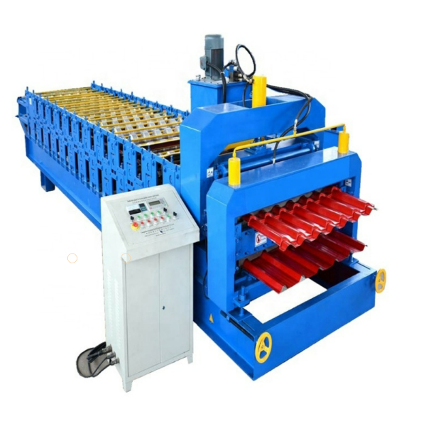Free sample for Eps Wall Panel Making Machine - Building Color Steel Roof Rolling Forming Machine – WELLEPS