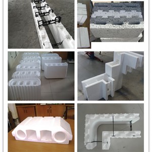 EPS Plastic Thermoforming ICF Block Moulding Machine for Wall Building