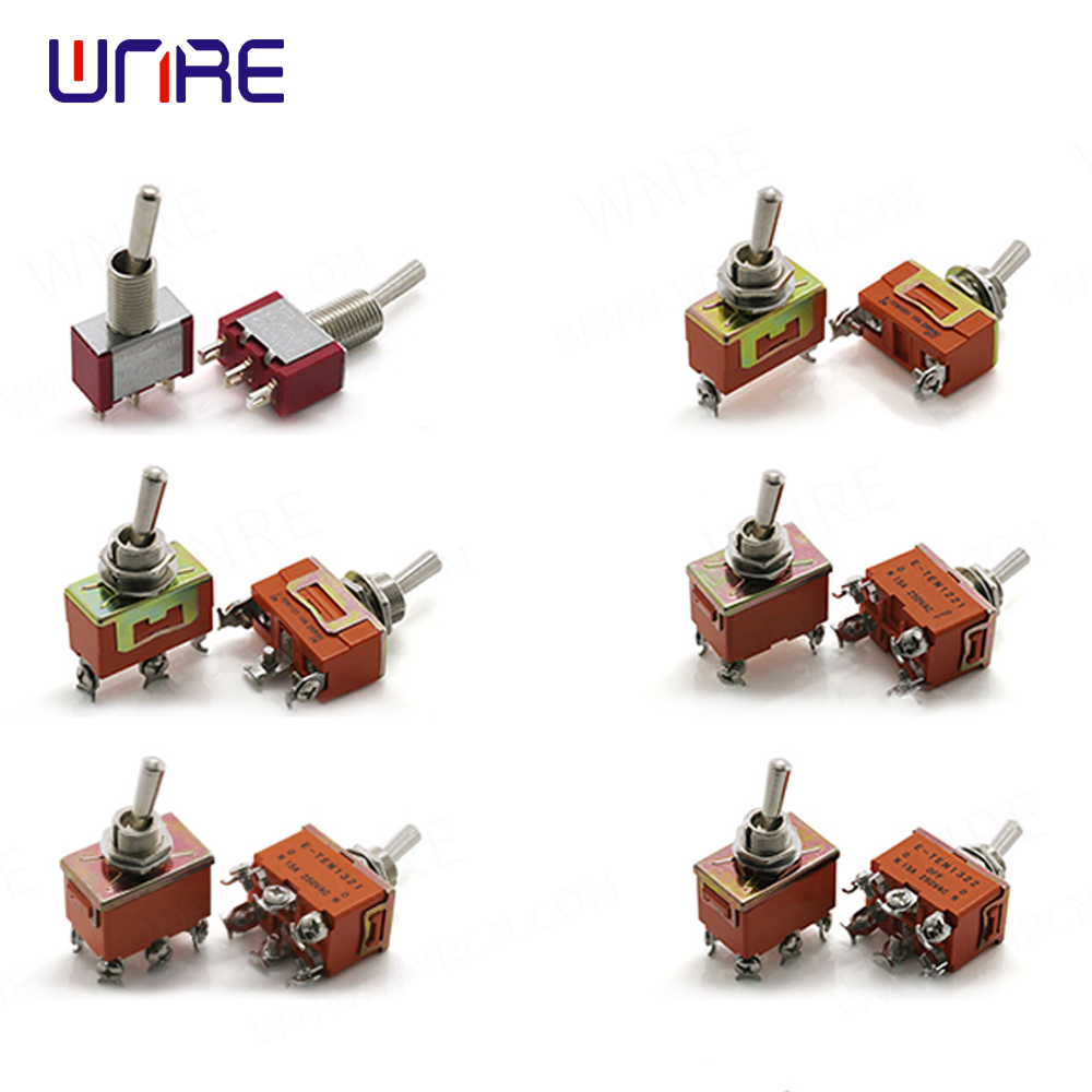 Momentary Latching Toggle Switch  SPST DPDT Part no. YB- Series
