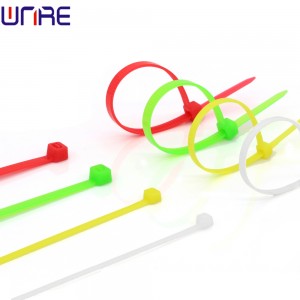 Nylon 3*100 2.5mm White Plastic Wire Tie Self-locking Cable Tie
