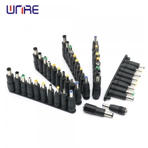 DC Power Jack Male Power Connector 7.4mm 6.5mm 6.3mm 5.5mm 4.8mm 4.0mm 3.5mm Adapter Nut Panel Mount Adapters Black